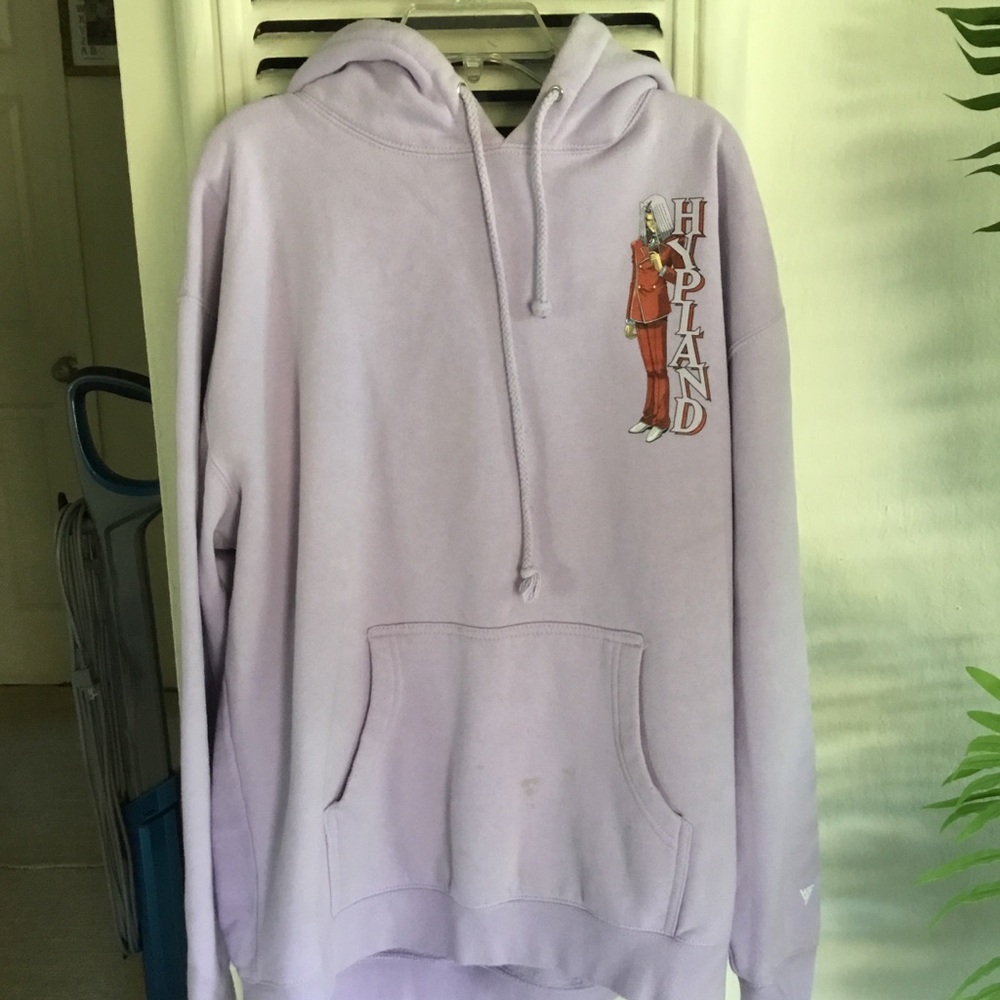 Hypland Worldwide Men's Purple Hoodie size large